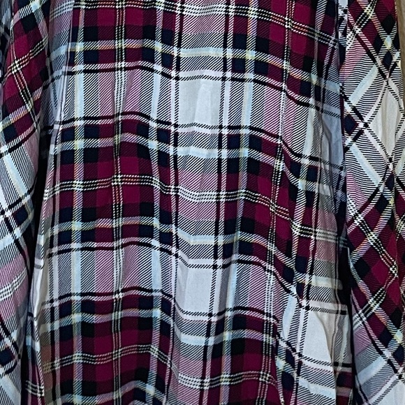 Aeropostale Plaid Babydoll Dress - Picture 3 of 3